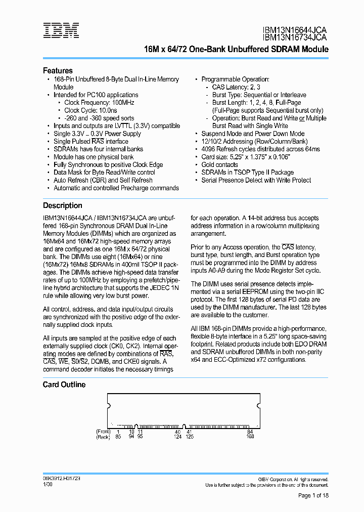 IBM13N16644JCA-260T_2609424.PDF Datasheet