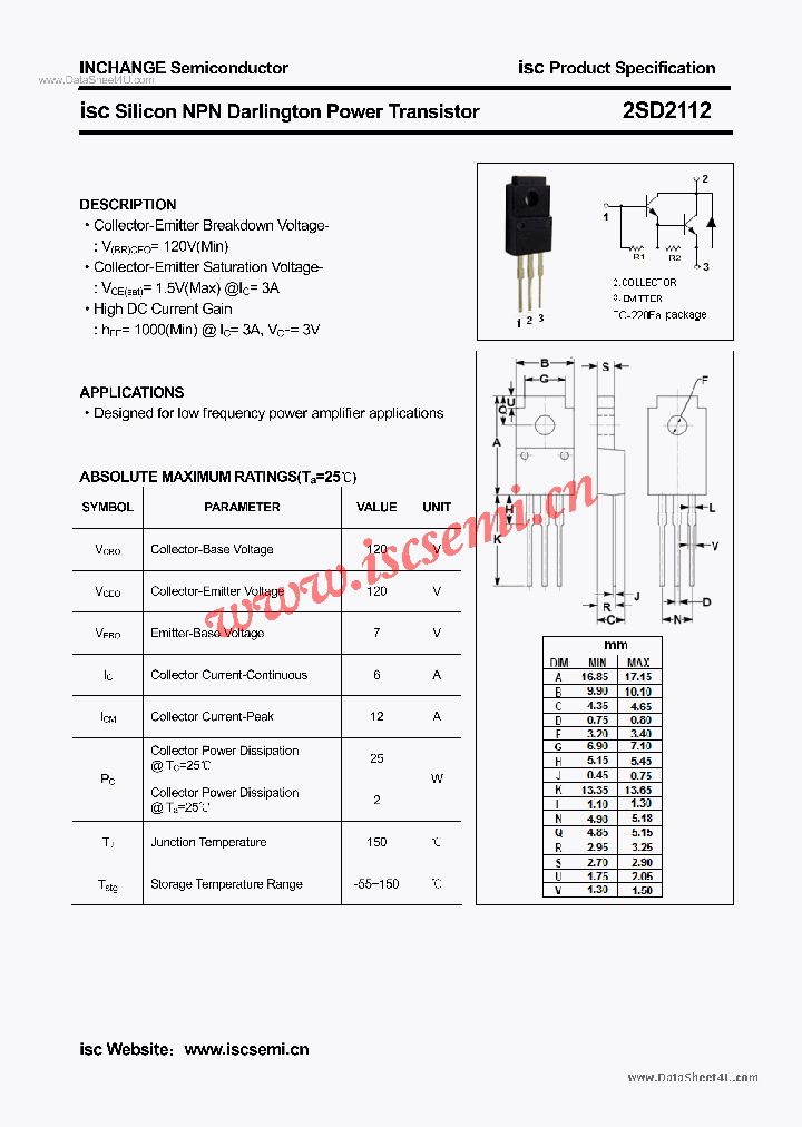 2SD2112_2643329.PDF Datasheet