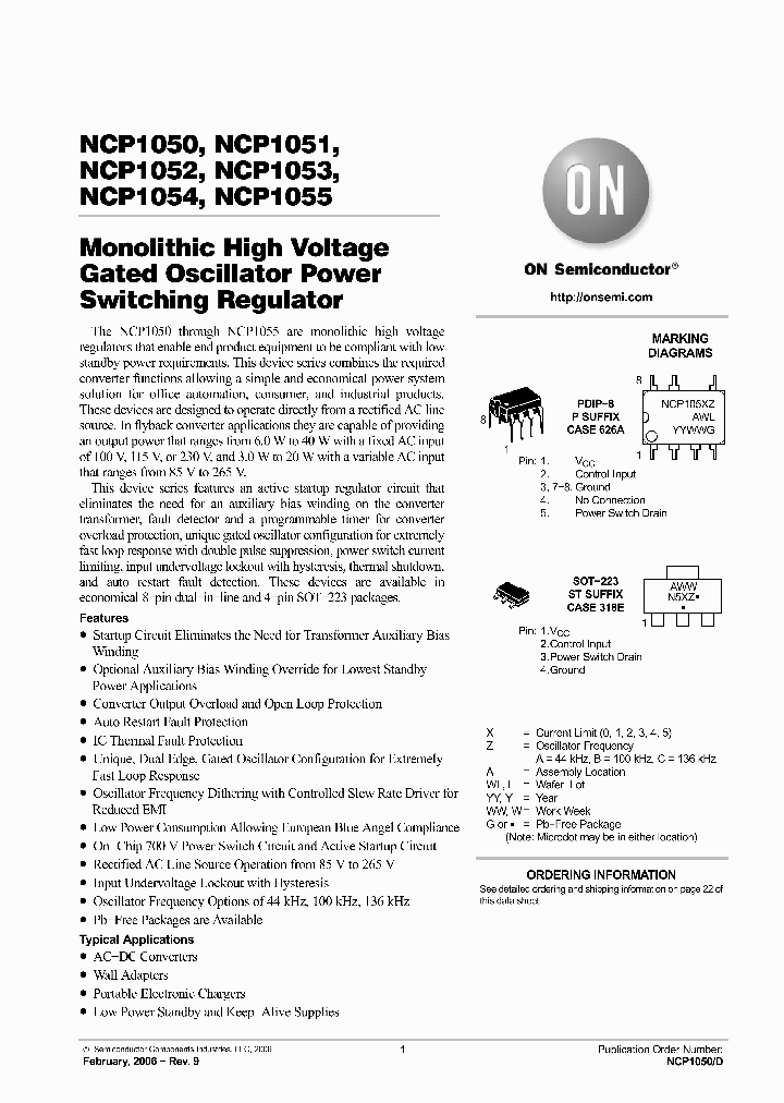 NCP1053P44G_2692759.PDF Datasheet