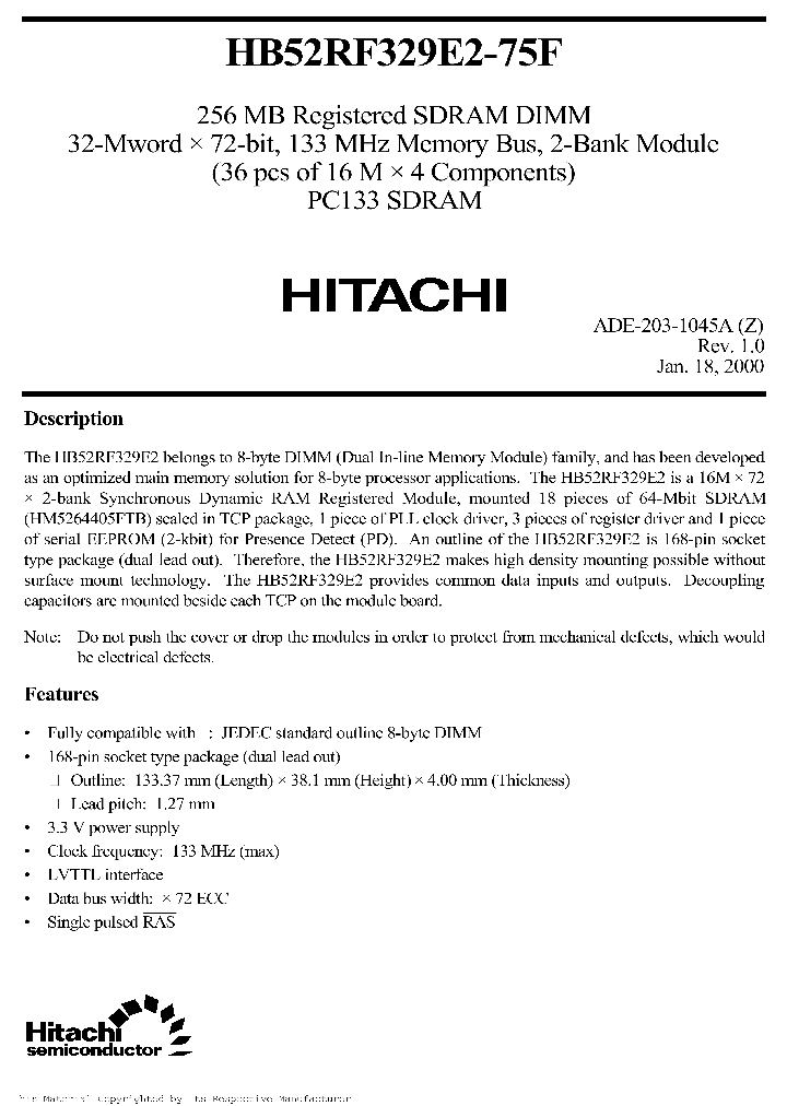 HB52RF329E2-75F_2704241.PDF Datasheet