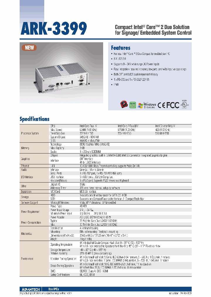 ARK-3399-1S0A1E_2731807.PDF Datasheet