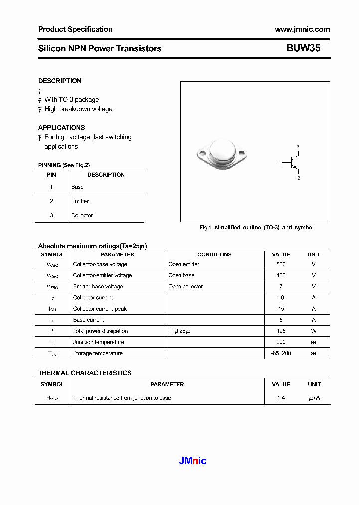 BUW35_2731057.PDF Datasheet