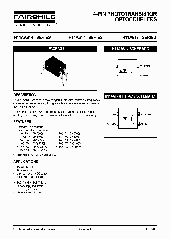 H11A817B300_2753324.PDF Datasheet