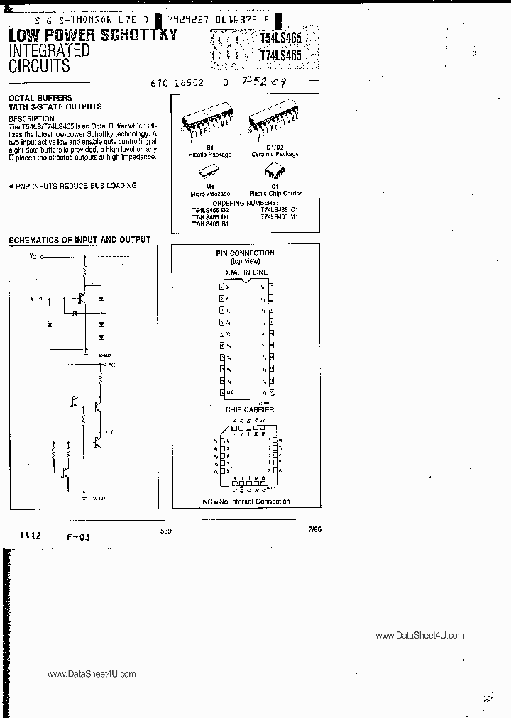 T74LS465_2774155.PDF Datasheet