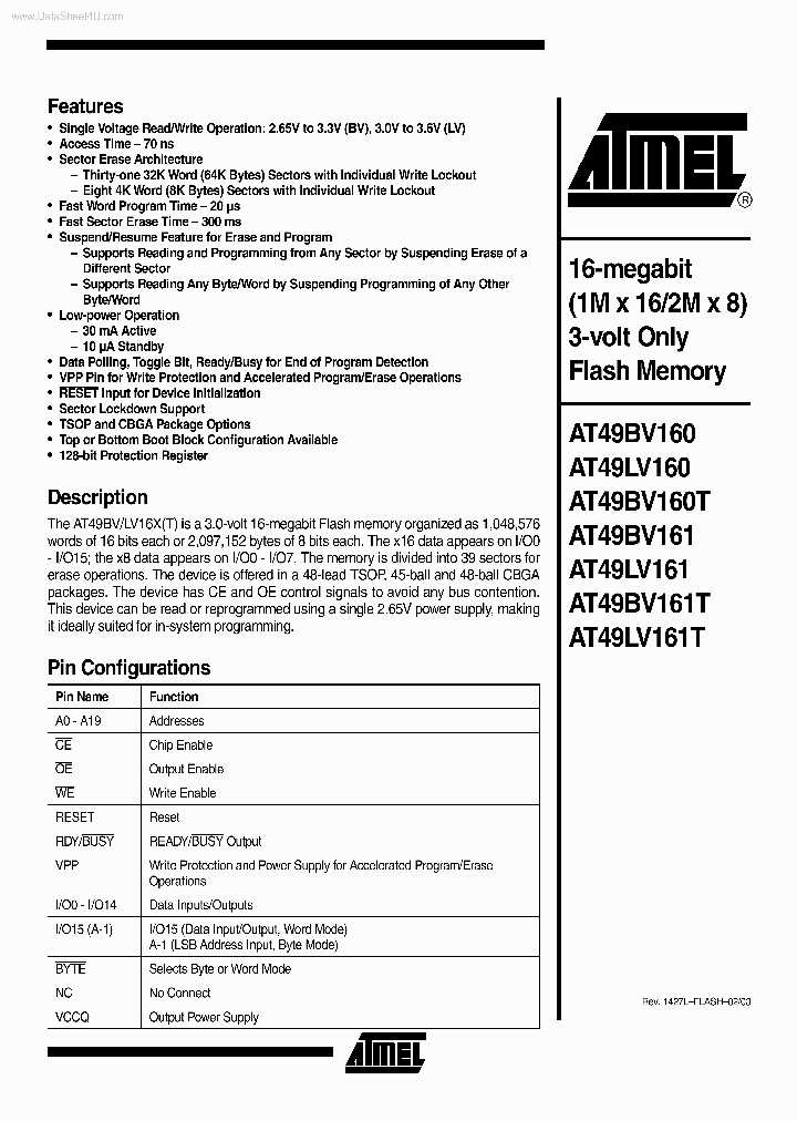 AT49BV160_2776314.PDF Datasheet