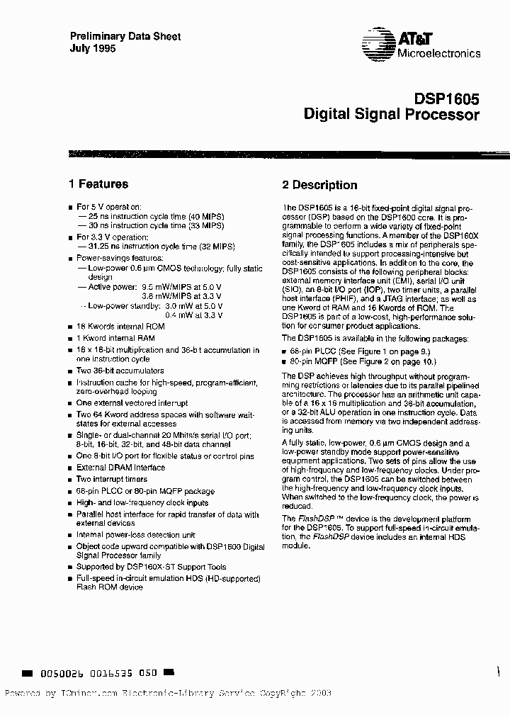 DSP1605J16F33T_2779890.PDF Datasheet