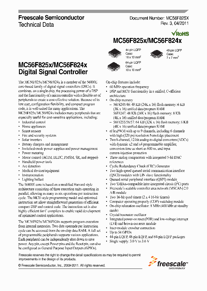 MC56F8246_2781481.PDF Datasheet