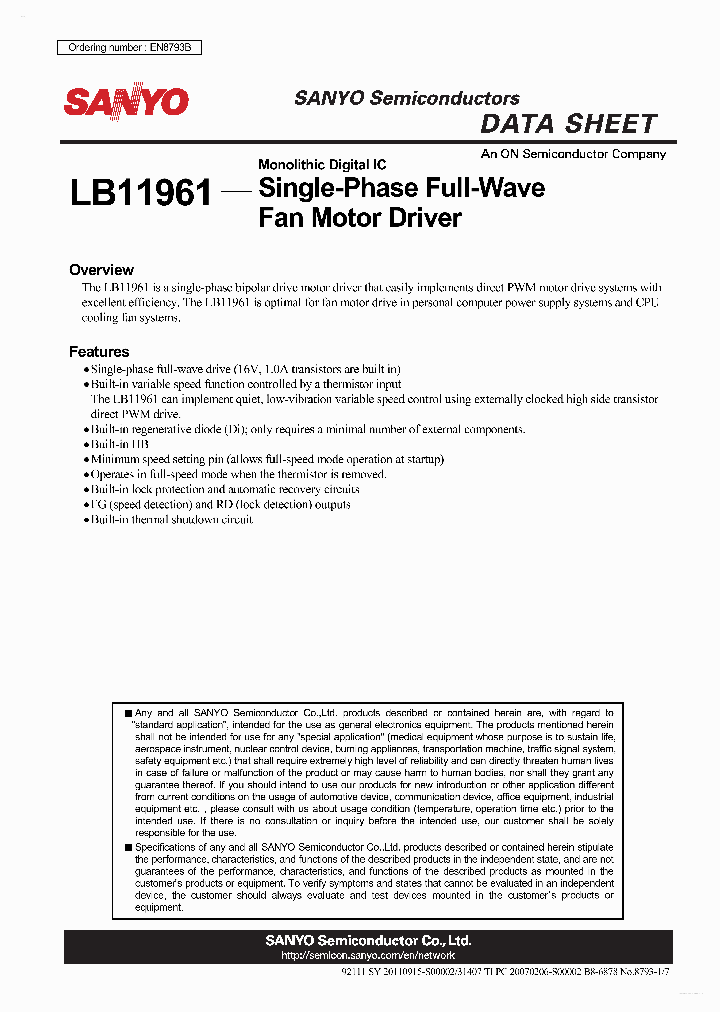 LB11961_2783854.PDF Datasheet