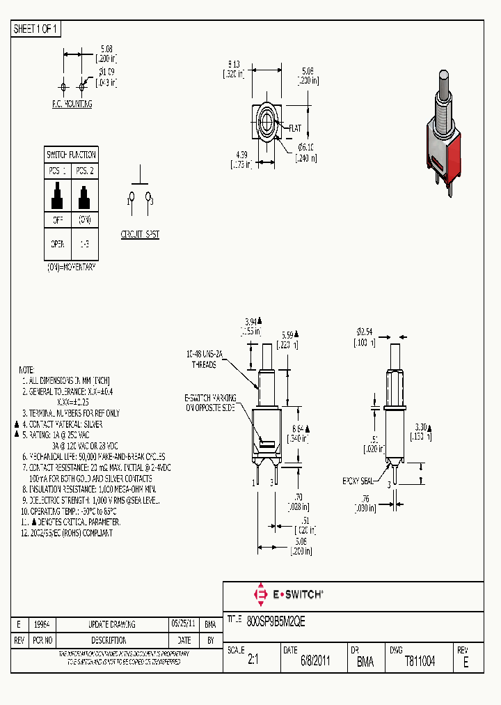 800SP9B5M2QE_2787893.PDF Datasheet