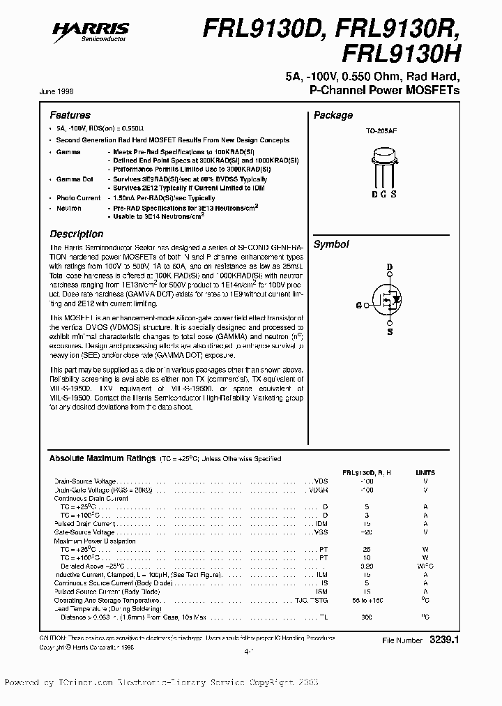 FRL9130H4_2828916.PDF Datasheet