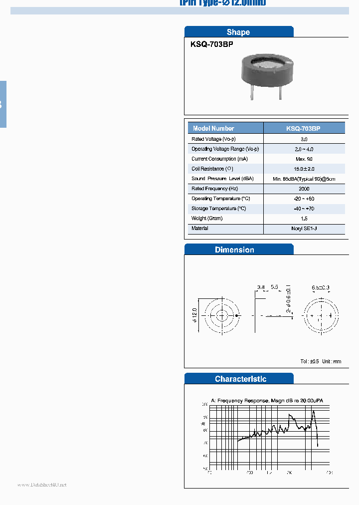 KSQ-703BP_2842831.PDF Datasheet