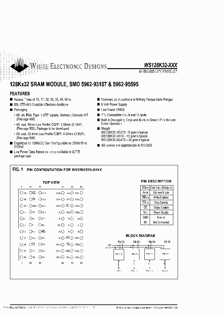 WS128K32-15G4I_2847125.PDF Datasheet