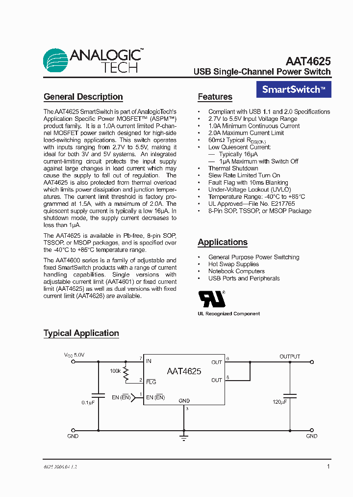 AAT4625IKS-T1_2852000.PDF Datasheet