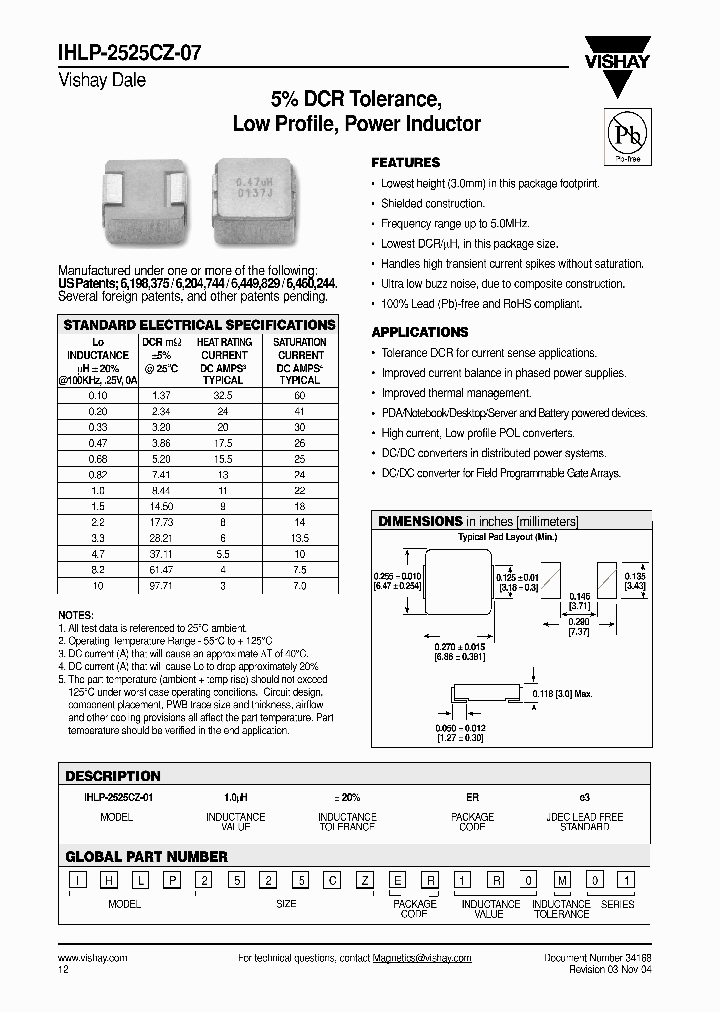 IHLP-2525CZ-07_2875571.PDF Datasheet