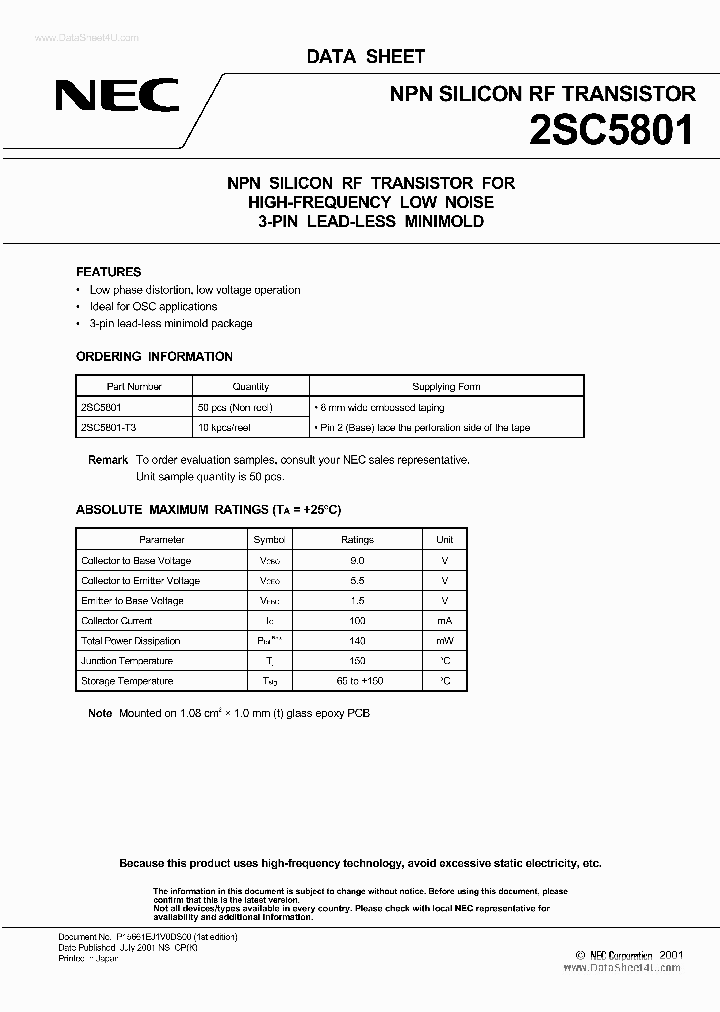 C5801_2878057.PDF Datasheet