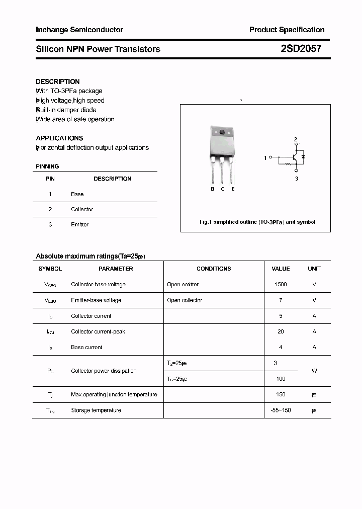 2SD2057_2880309.PDF Datasheet