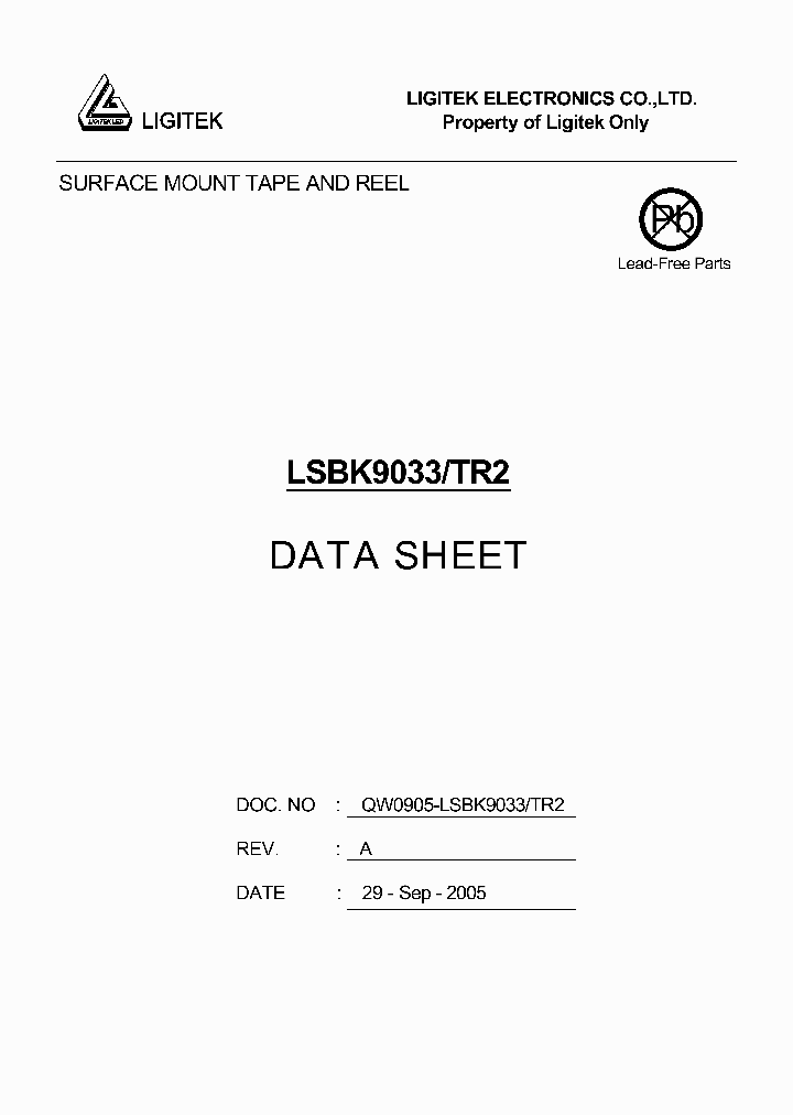 LSBK9033-TR2_2912917.PDF Datasheet