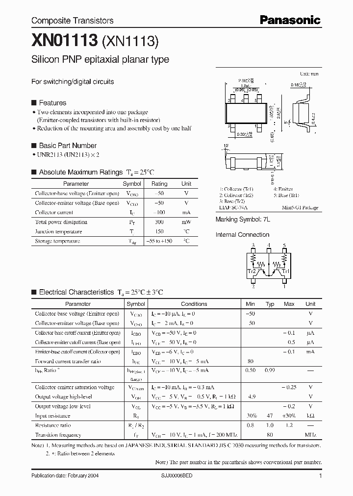 XN1113_2916243.PDF Datasheet