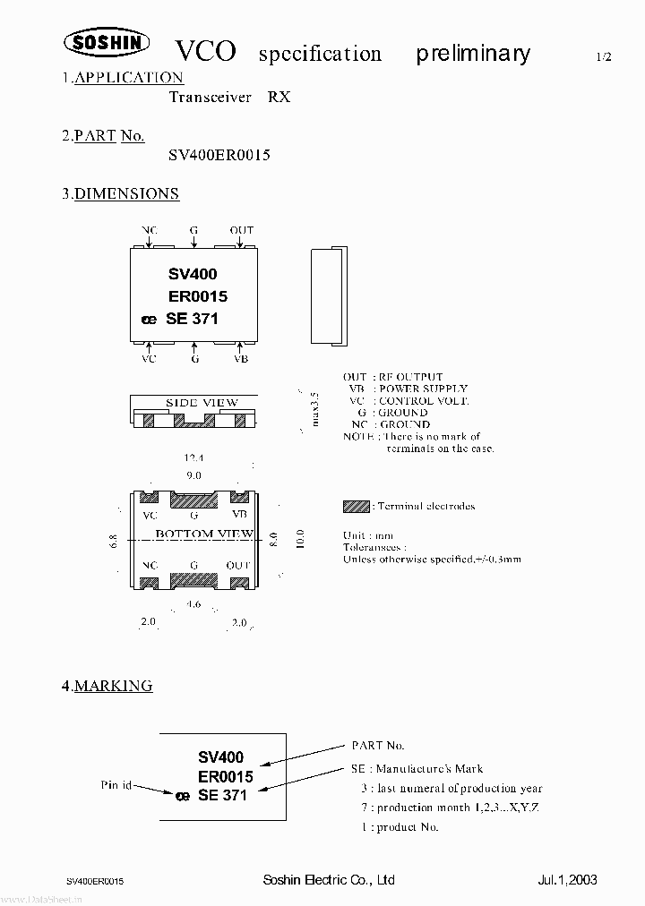 SV400ER0015_2918749.PDF Datasheet