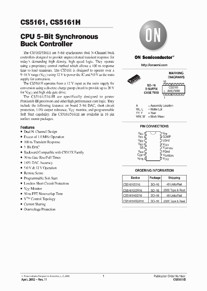 CS5161-D_2922524.PDF Datasheet