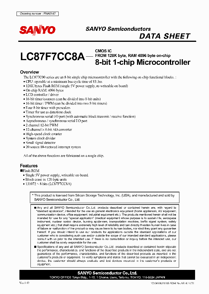 LC87F7CC8A_2926518.PDF Datasheet