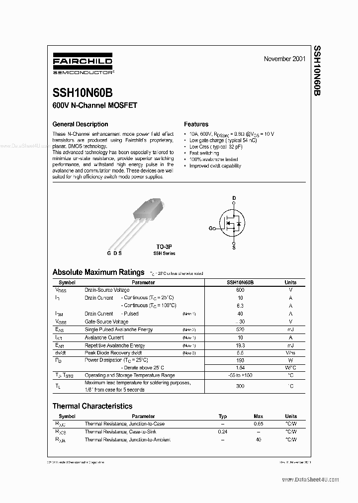 10N60B_2926845.PDF Datasheet