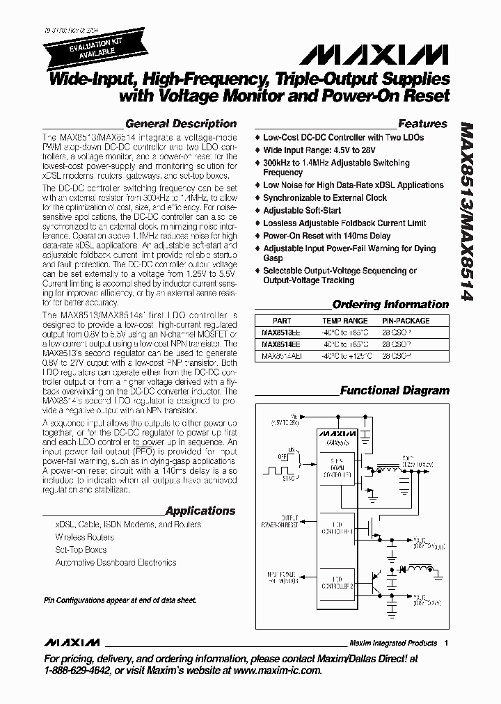 MAX8514AEI_2934353.PDF Datasheet