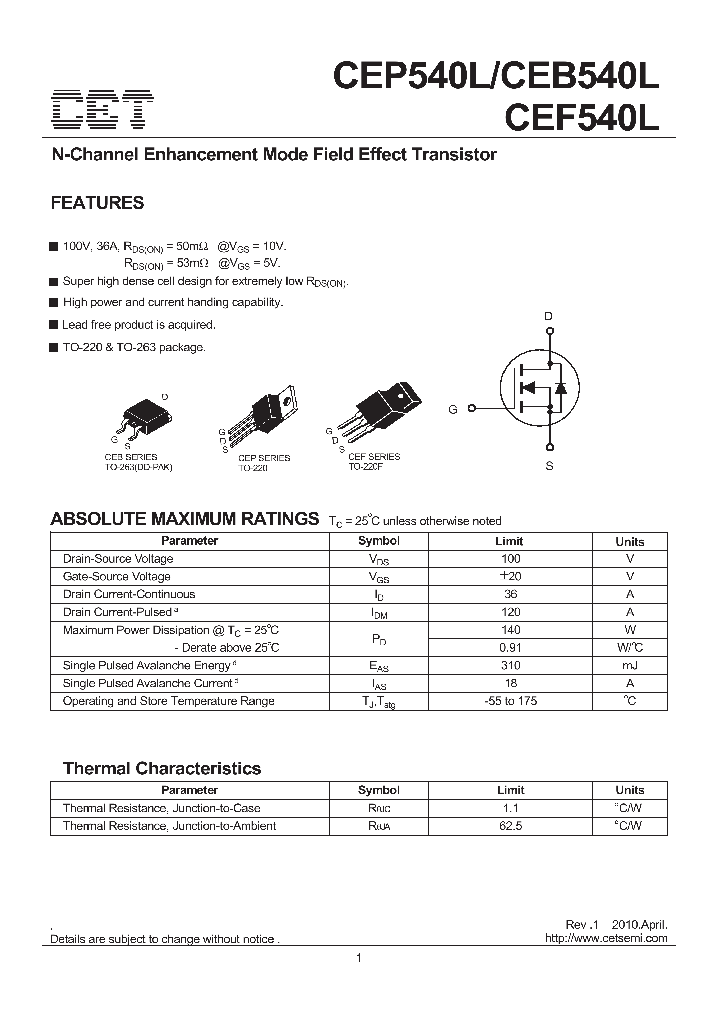 CEF540L_2943745.PDF Datasheet