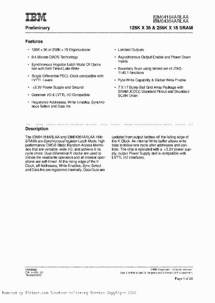 IBM04364ARLAA-6P_2949172.PDF Datasheet