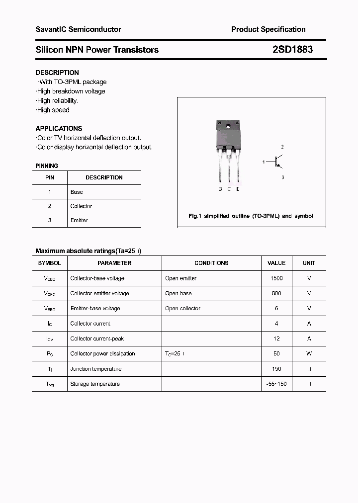 2SD1883_2960307.PDF Datasheet