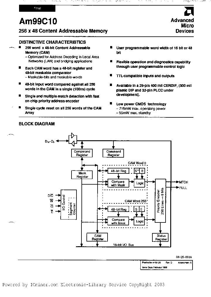 AM99C10_2967207.PDF Datasheet