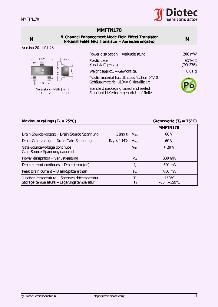 MMFTN170_2973157.PDF Datasheet