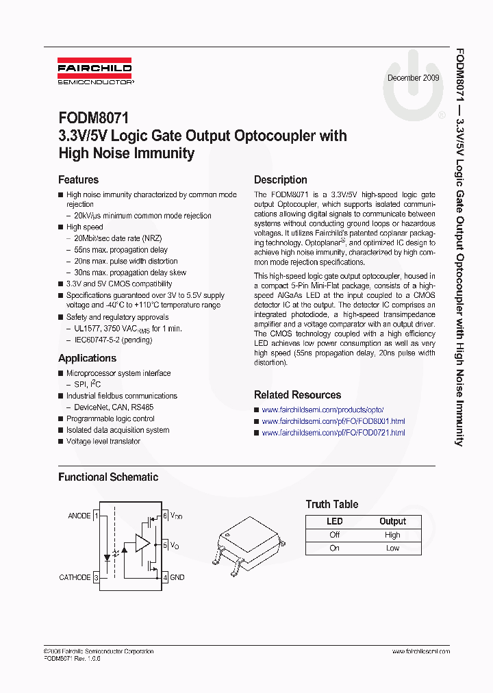FODM8071_2975664.PDF Datasheet