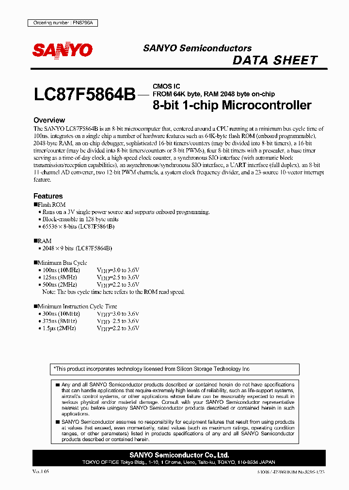 LC87F5864B_2983964.PDF Datasheet