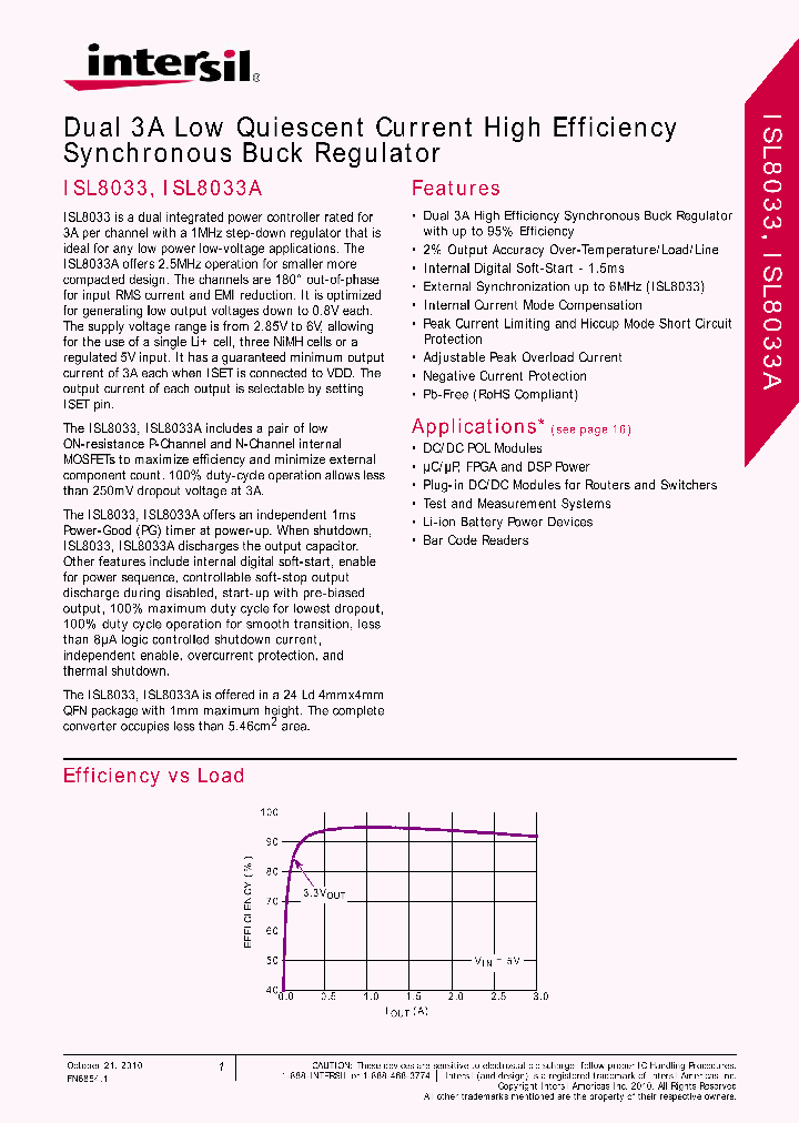 ISL8033_2988027.PDF Datasheet