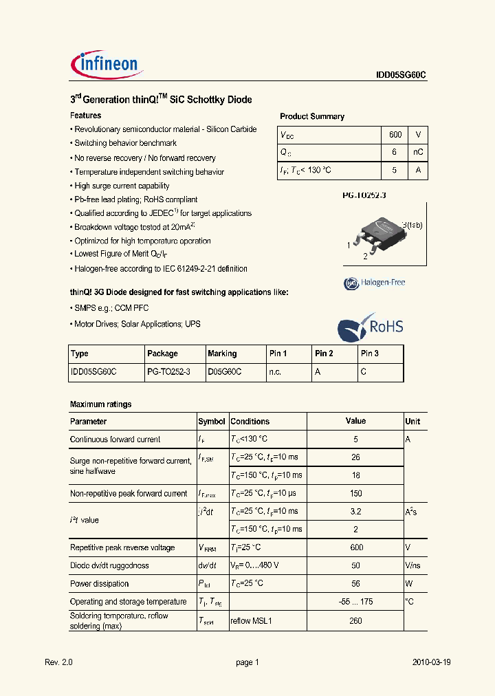 IDD05SG60C_2991175.PDF Datasheet
