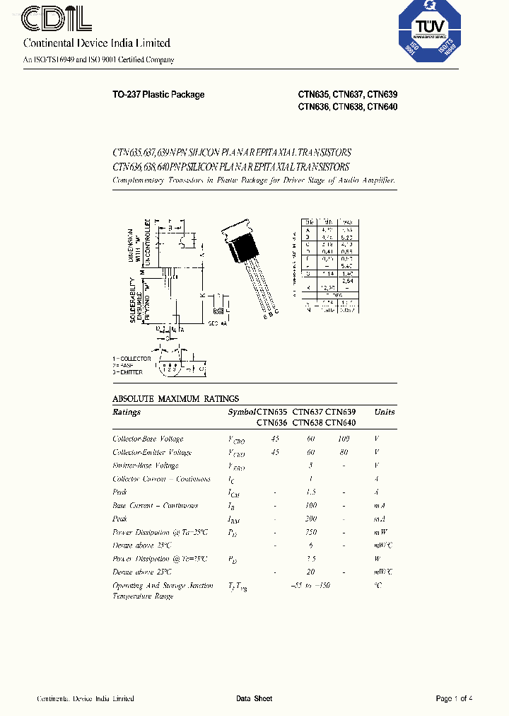 CTN635_3055145.PDF Datasheet