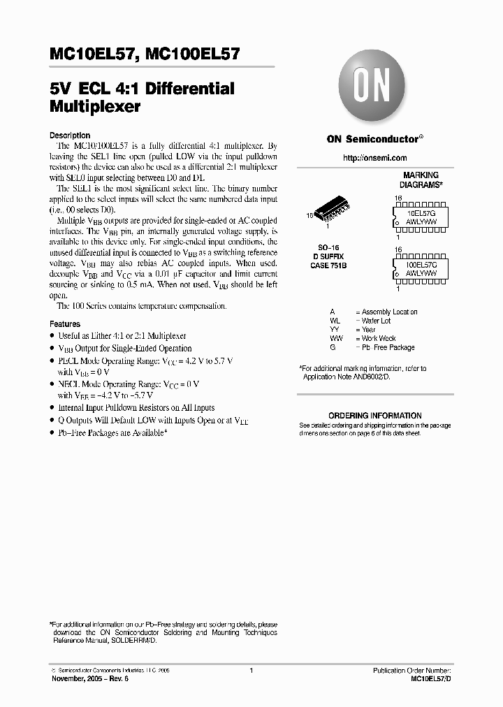 MC10EL57_3057902.PDF Datasheet