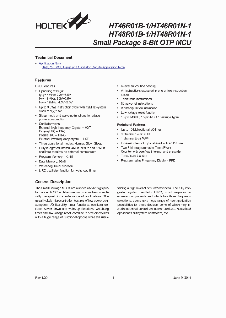 HT46801B-1_3061836.PDF Datasheet