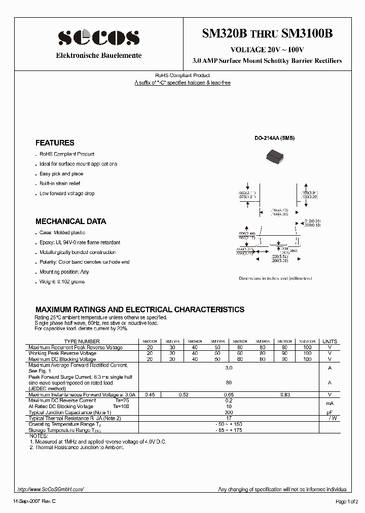 SM3100B_3108904.PDF Datasheet