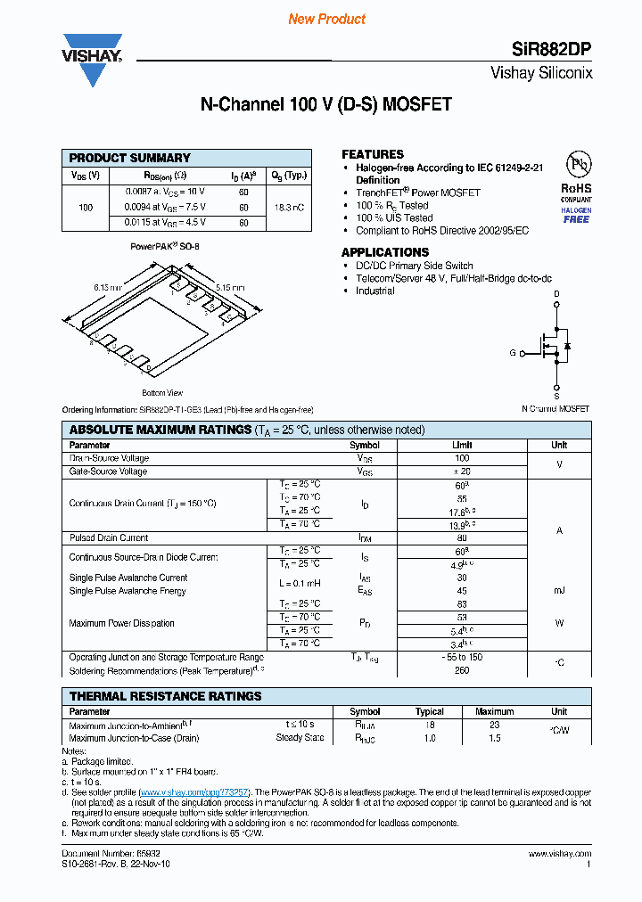 SIR882DP_3114356.PDF Datasheet