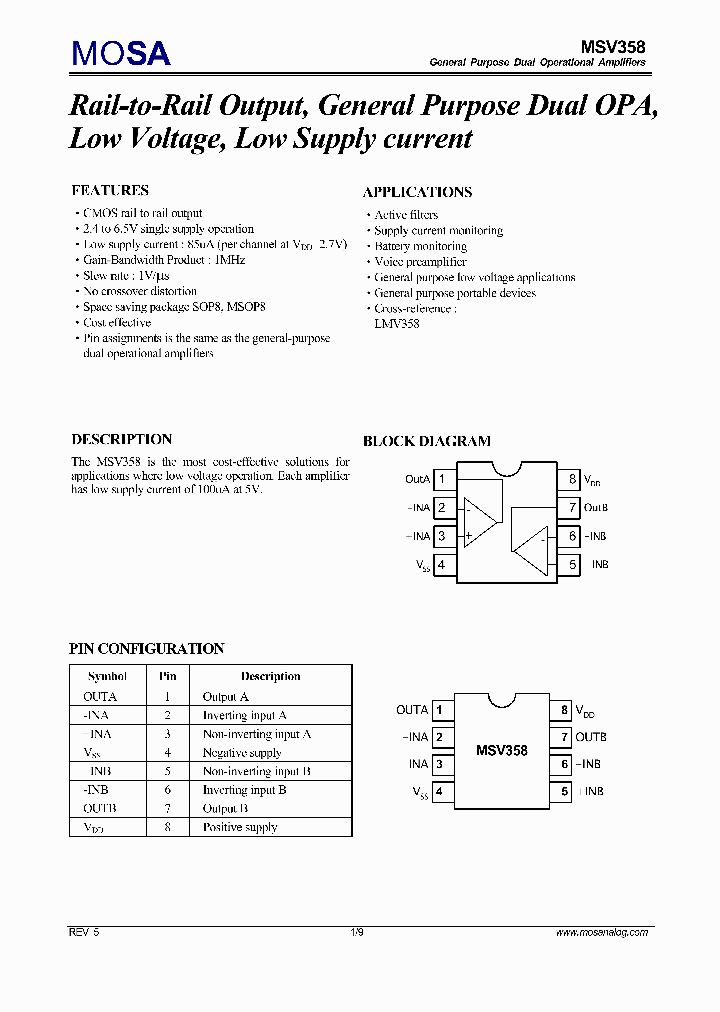 MSV358_3115259.PDF Datasheet