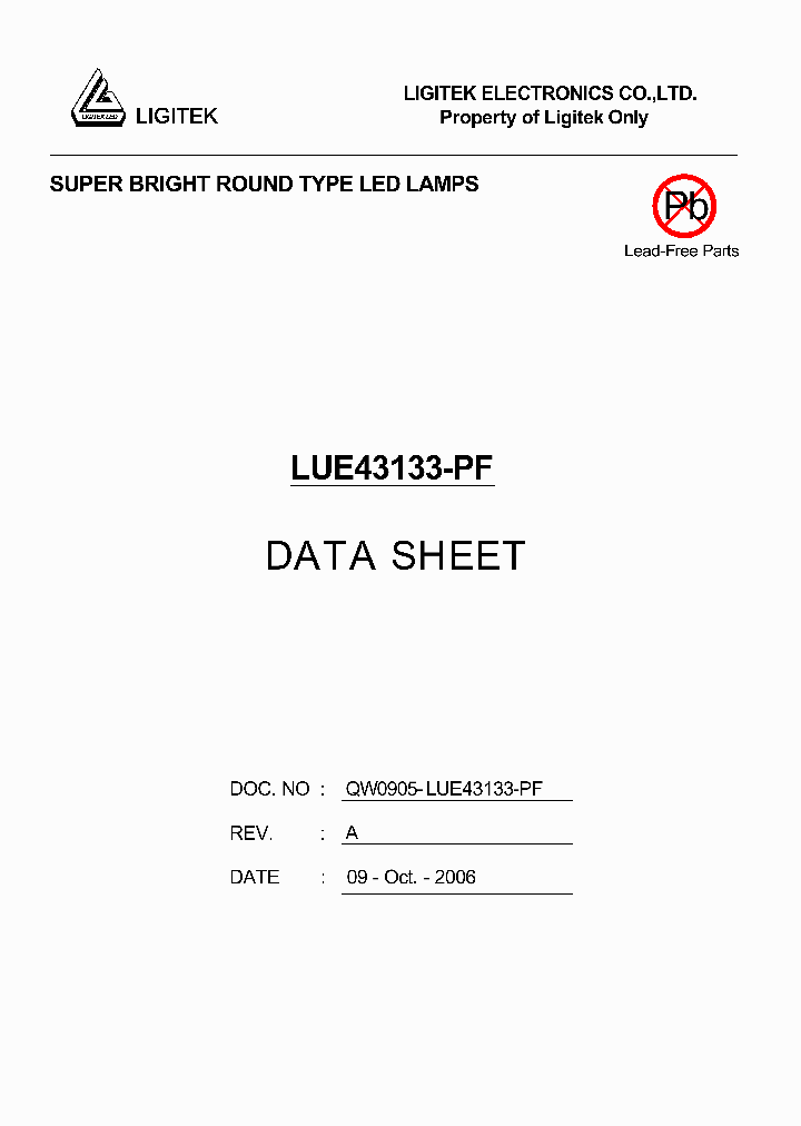 LUE43133-PF_3119120.PDF Datasheet
