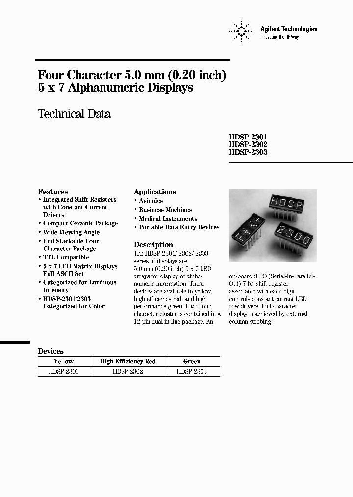 HDSP-2303_3119174.PDF Datasheet