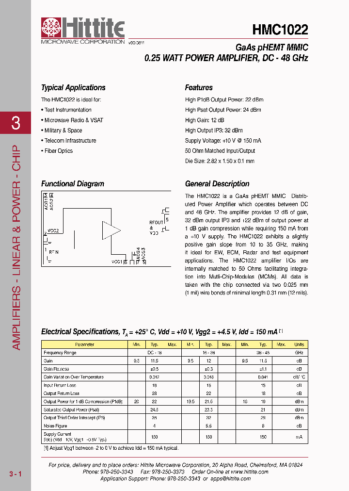 HMC1022_3123355.PDF Datasheet