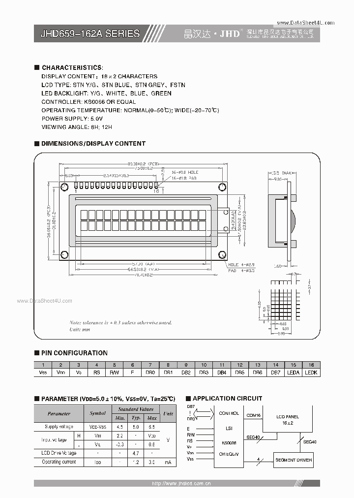 JHD659-162A_3124086.PDF Datasheet