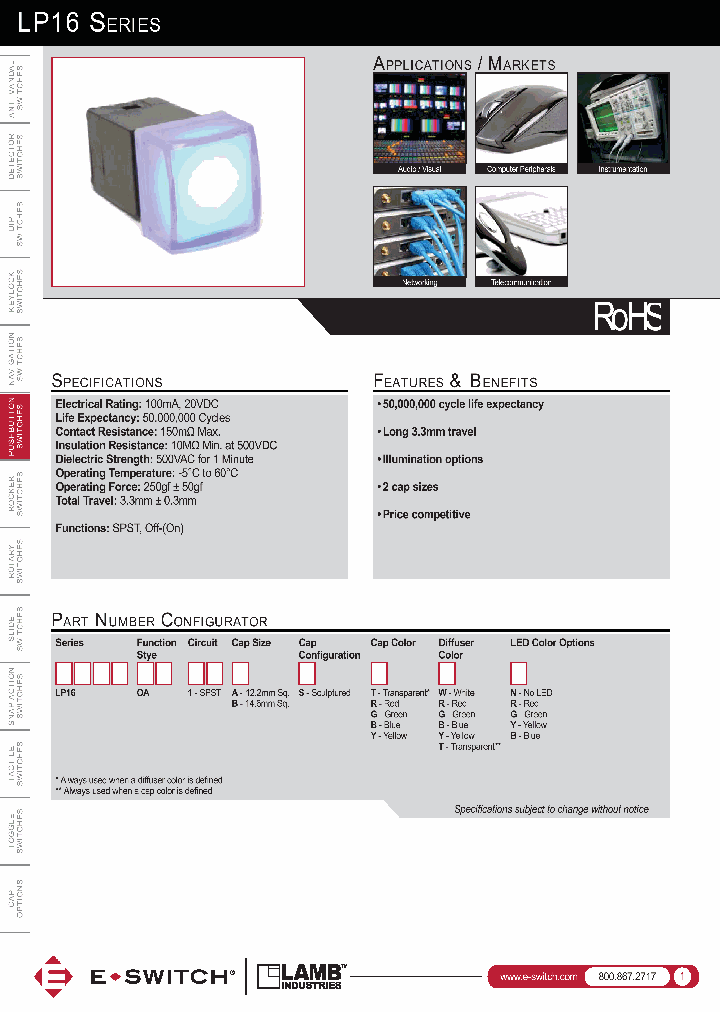 LP16OA1ASGWN_3137832.PDF Datasheet