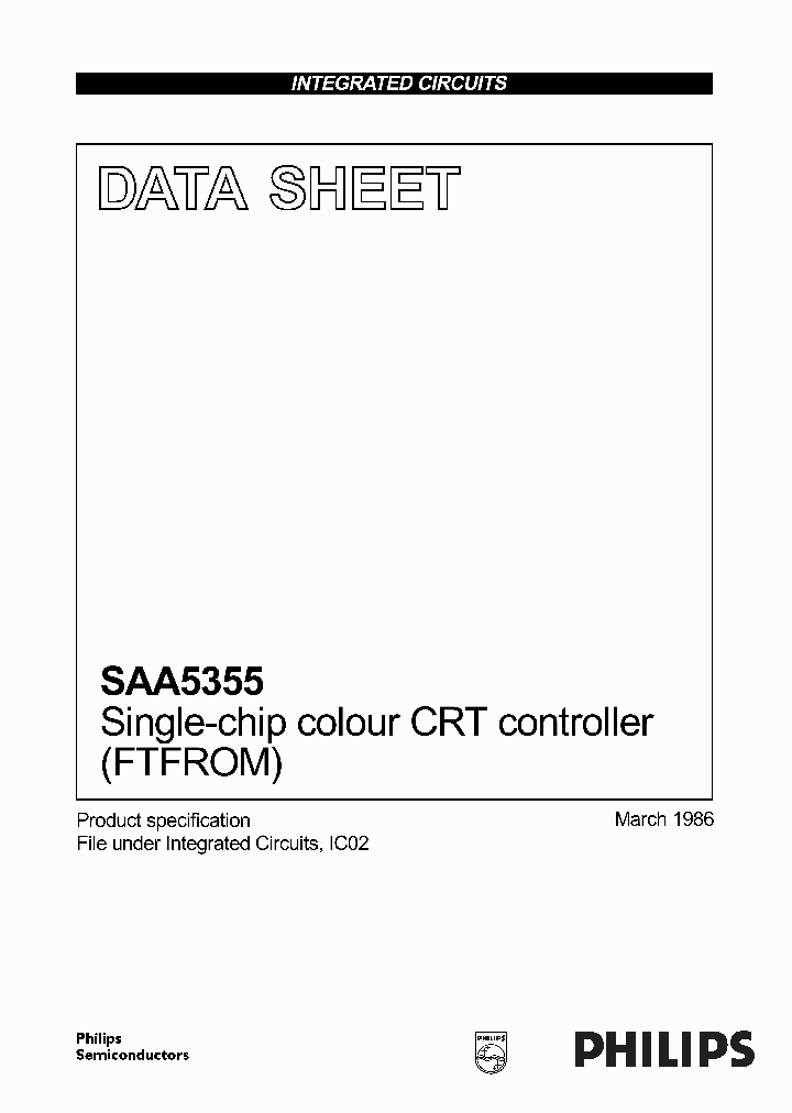 SAA5355_3140128.PDF Datasheet