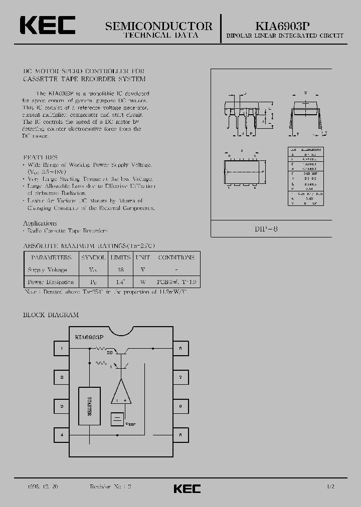 KIA6903P_3141081.PDF Datasheet