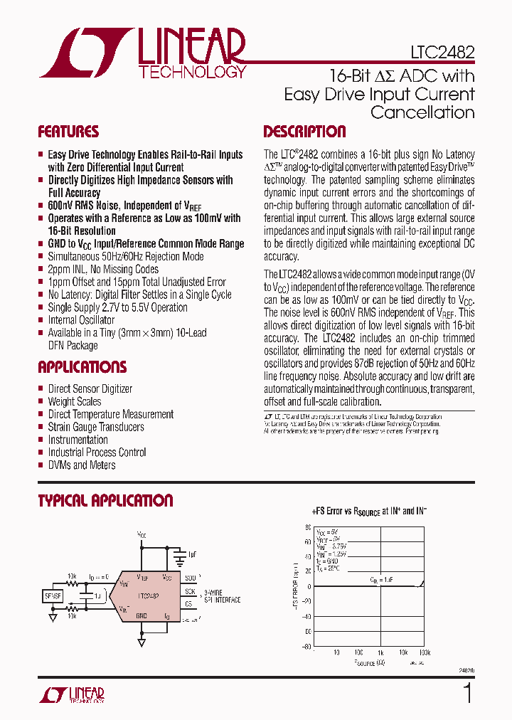 LTC2482IDD-PBF_3143730.PDF Datasheet